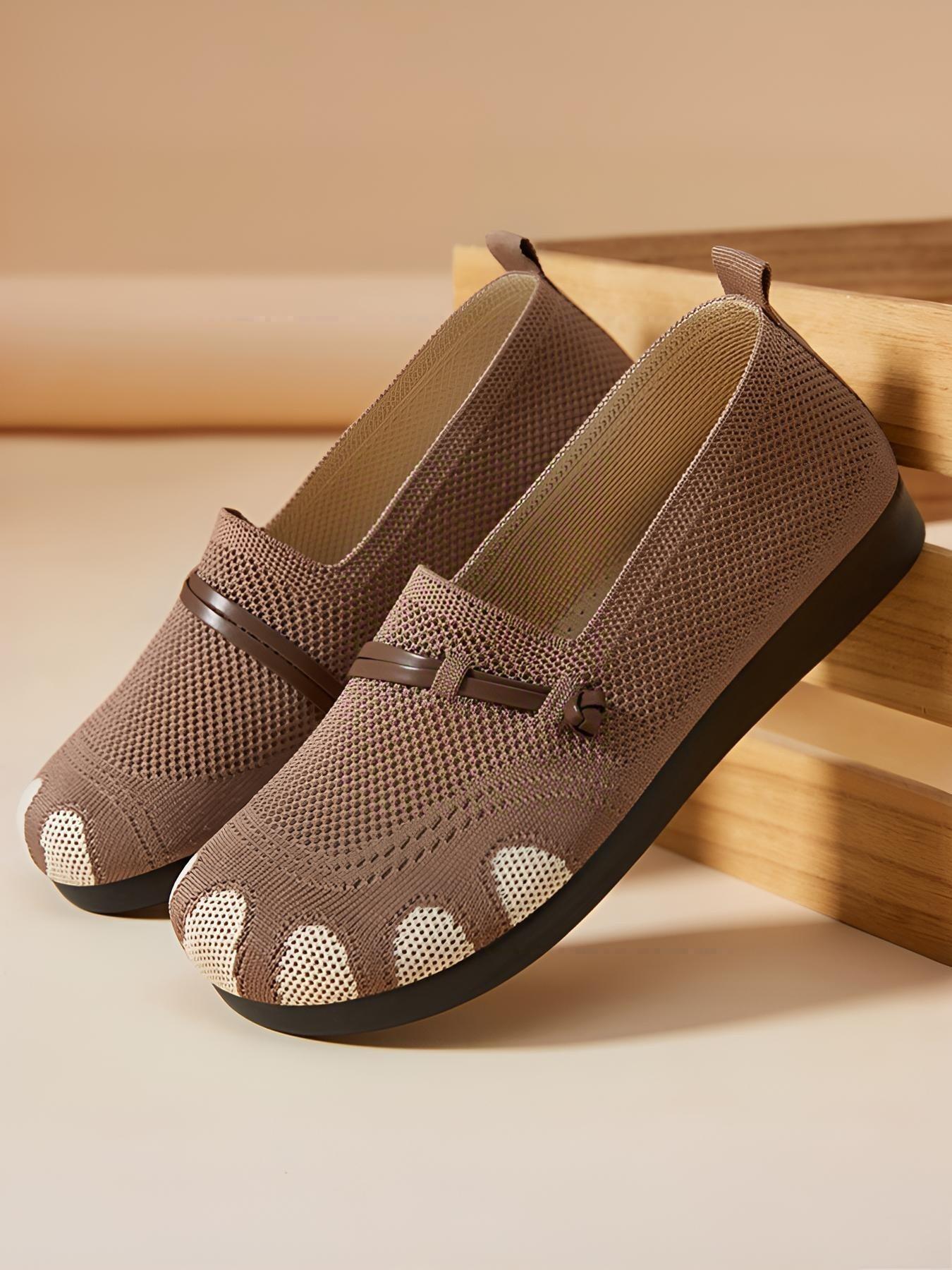 Women's Casual Slip-On Walking Shoes, Comfortable and Stylish, Ideal for Daily Wear, Multi-Functional Footwear for Women