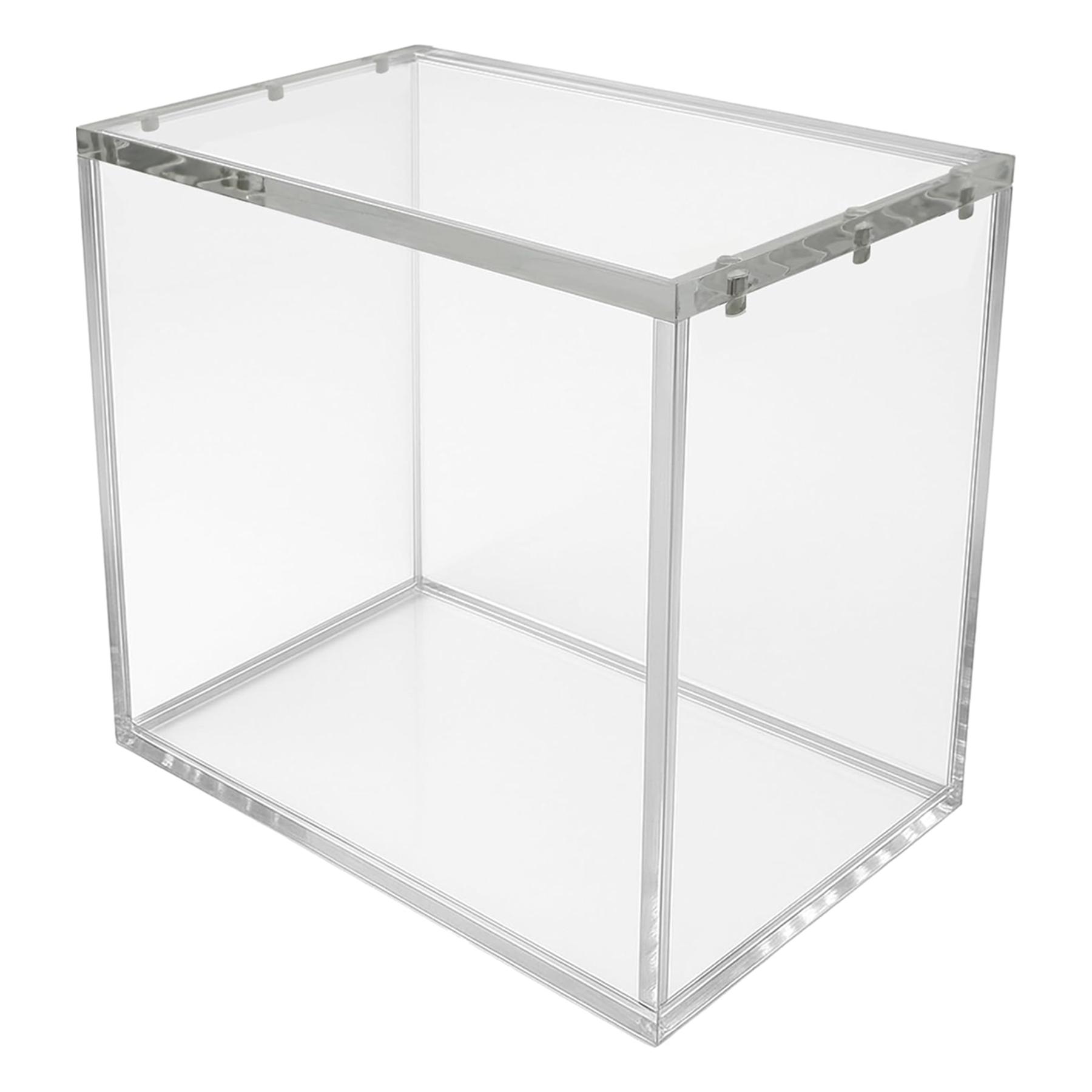 Stackable Acrylic Display Case, Compatible with Etb High-Quality Rectangular Storage Box, Magnetic Closure Design, Transparent Durable Organizer