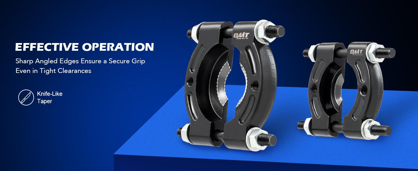 Orion Motor Tech 38pc 2-in-1 Bearing Press Kit, Front Wheel Bearing Removal Kit with Sliding Screws Sleeves, 5 T Wheel Bearing Separator Puller Set with 2" & 3" Jaws, Bearing Puller Tool Set with Case Repair Toolkit, Limited Time Deal