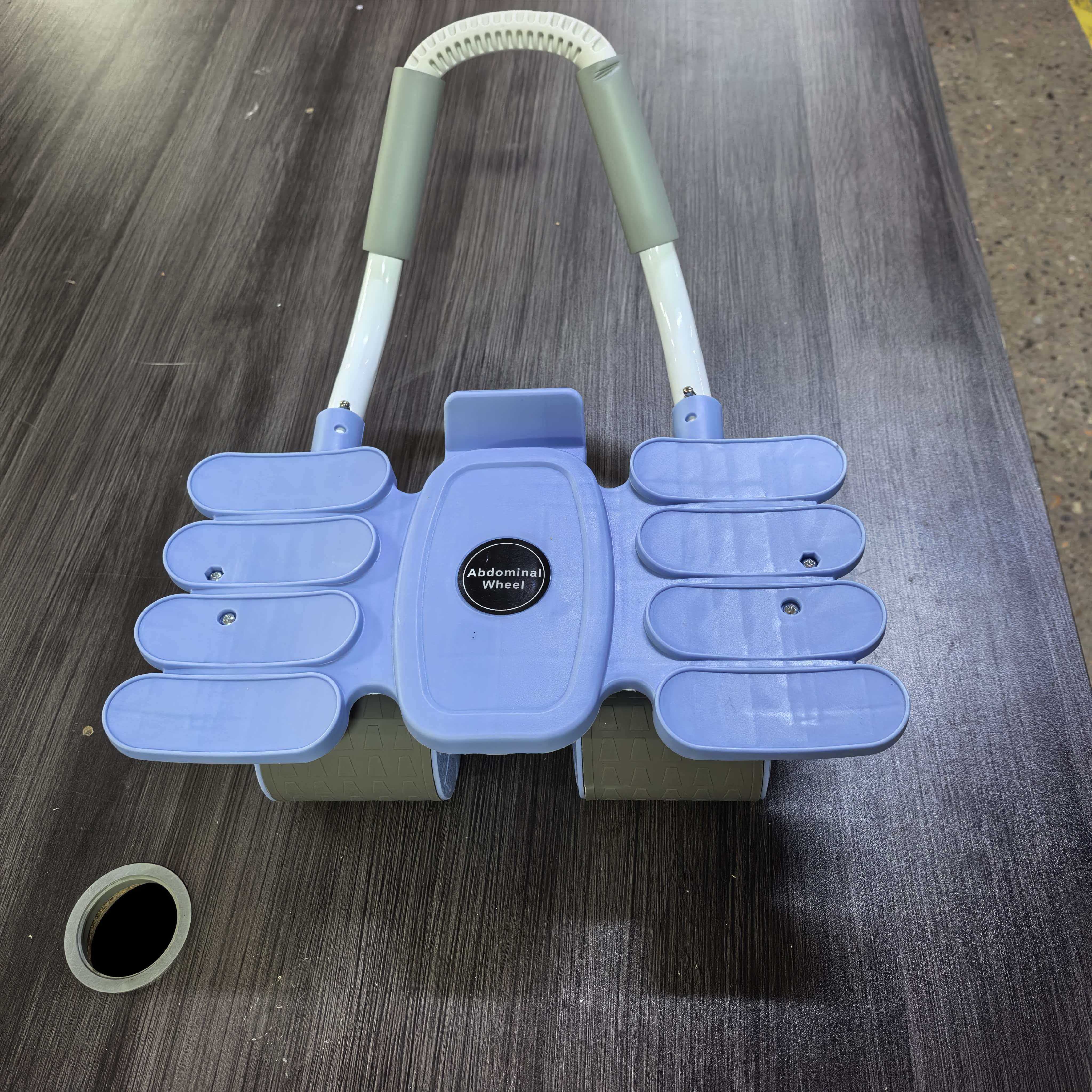 Ab Roller Wheel with Elbow Support – Automatic Rebound Abdominal Trainer, upgraded base and thickened frame, core fitness equipment for both men and women, suitable for abdominal training, stability training and rebound workouts in home gyms.