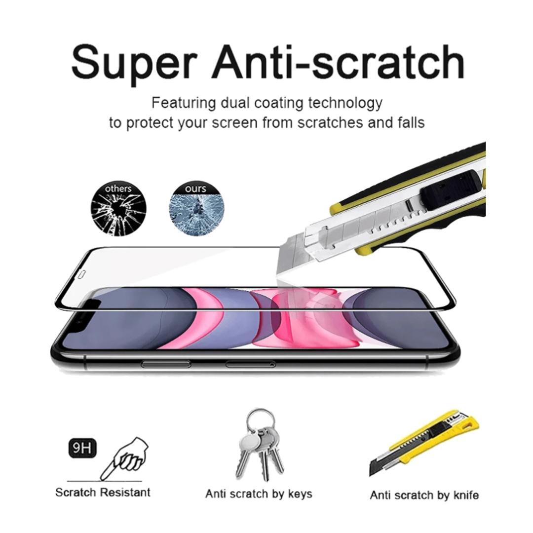5PCS Anti-Fall Screen Protection Tempered Film Compatible With iPhone17,16,15,14,13,12,11, Xs, X,  Explosion-Proof Shatterproof Scratch Proof And Waterproof Glass Phone Toughened Film