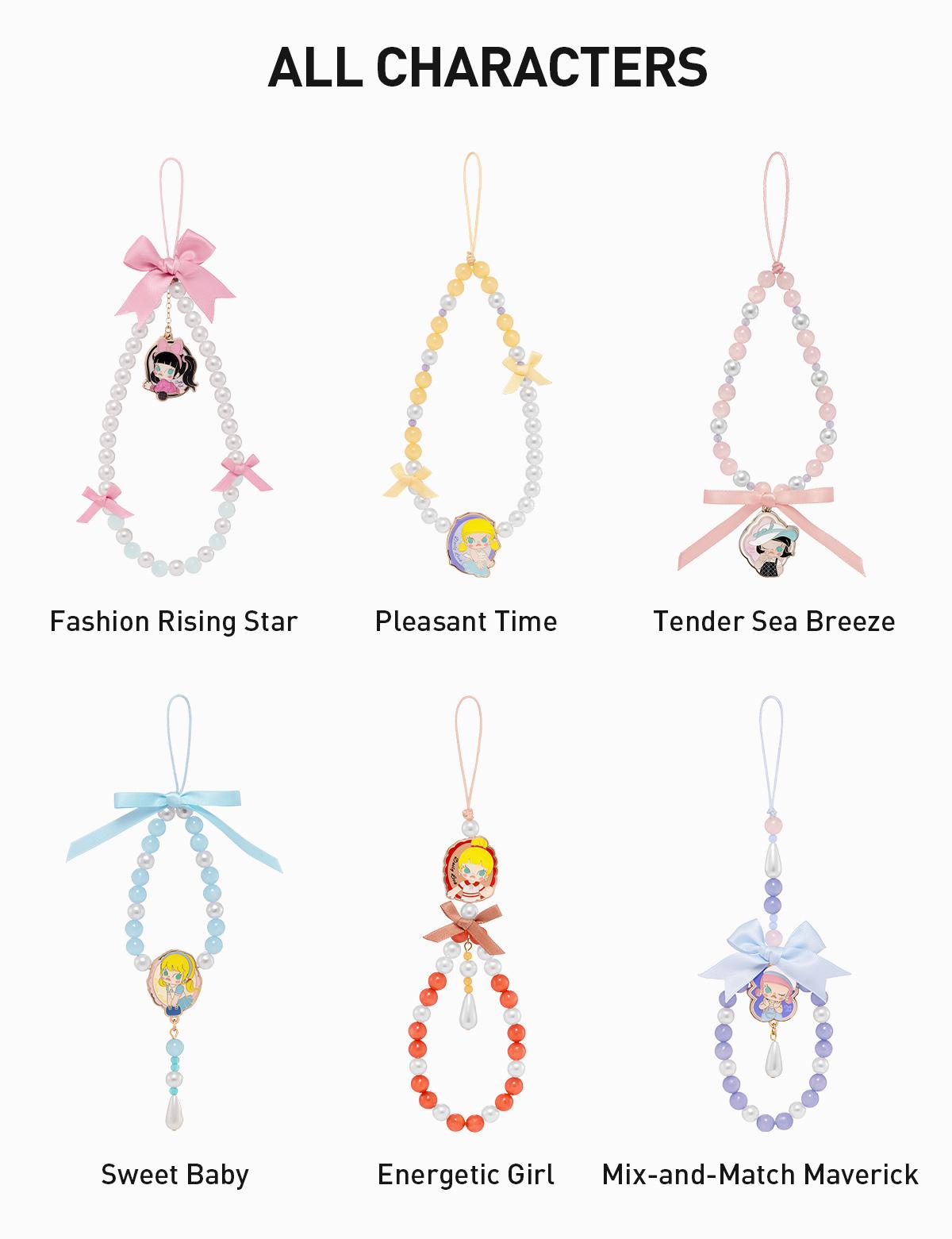 POP MART MOLLY Daily Look Series-Phone Charm Blind Box, Mystery Box POP MART MOLLY Daily Look Series-Phone Charm Blind Box, Mystery Box