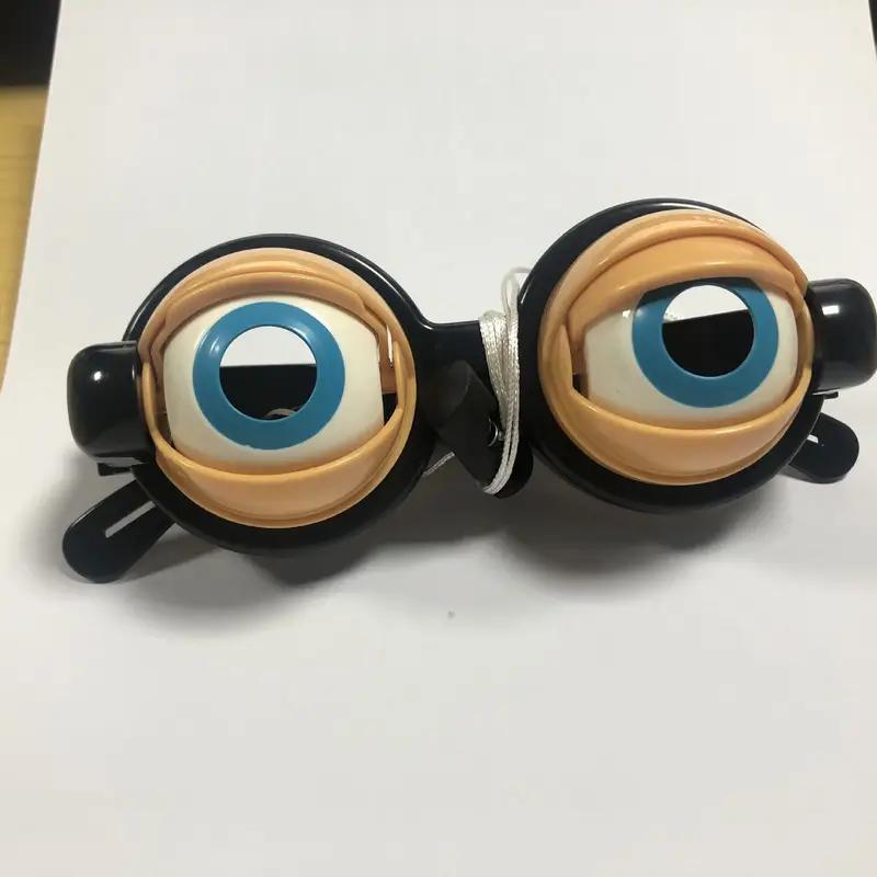 Funny Blinking Eyewear, Novelty Prank Glasses, Creative Crazy Eye Design, Adorable Toy Gag Gifts, Perfect for Party Fun & Jokes