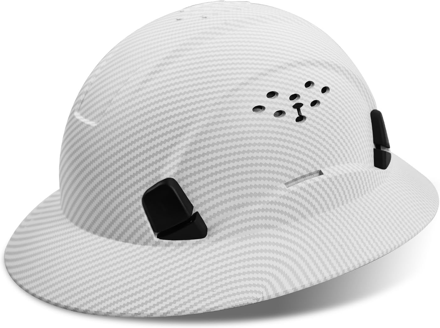 Full Brim Hard Hat construction , Vented Adjustable Lightweight Hardhat with Sunshade, 6-Point Suspension Ratchet Knob, Hard Hats for Men Women DIY Farm Warehouse