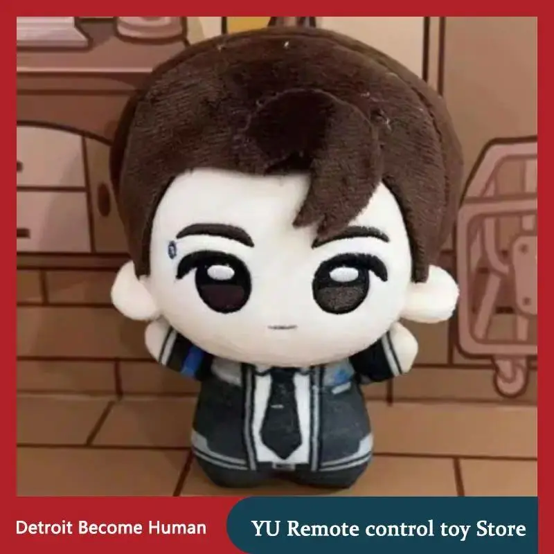 New Detroit Become Human Plush Doll Toy Cartoon Cute Soft Connor Fill Toys Periphery Room Decoration For Kid Gift 10CM