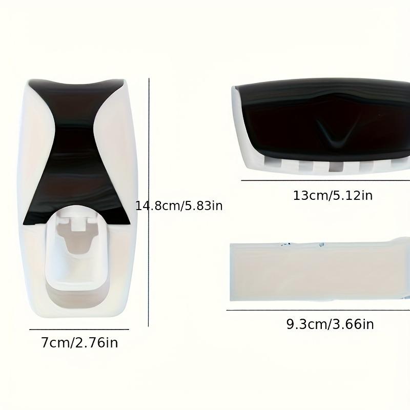 1pc Wall mounted automatic toothpaste squeezer set, no electricity required