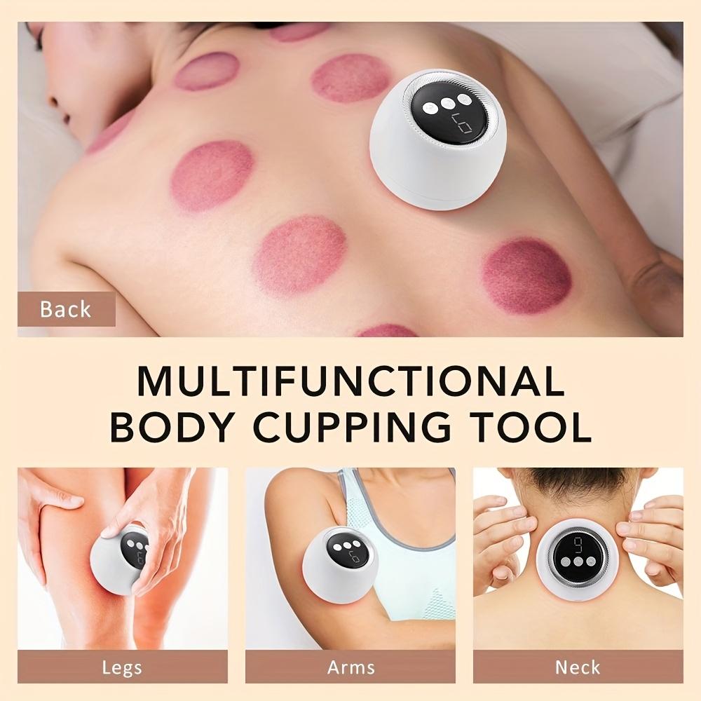 4in 1 Electric Scraping Instrument 9 Hot Compress Cupping Vacuum Suction Cupping Machine Dredge Meridians Remove Dampness