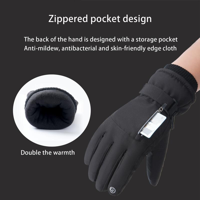 【TikTokShopBlackFriday】Warmest Winter Ski Gloves, Water Resistant Windproof Anti Slip Warm Glove, Ideal for Cold Weather, Hands Warm for Hiking Driving Running Bike Cycling, hashtag, TikTokShopCyberMonday, Christmas Gift