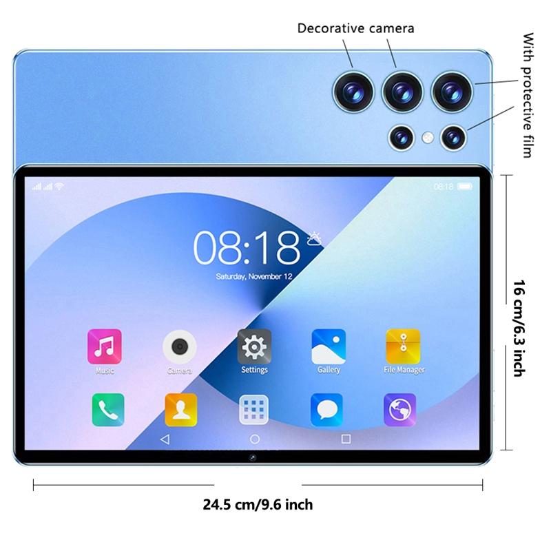 Global Version 5g 10.1 Inch Touchscreen Tablet PC, Android 13.0 System, 4GB RAM 64GB Storage, 5mp & 8mp Cameras, 6000mah Battery, Dual Sim, HD Screen