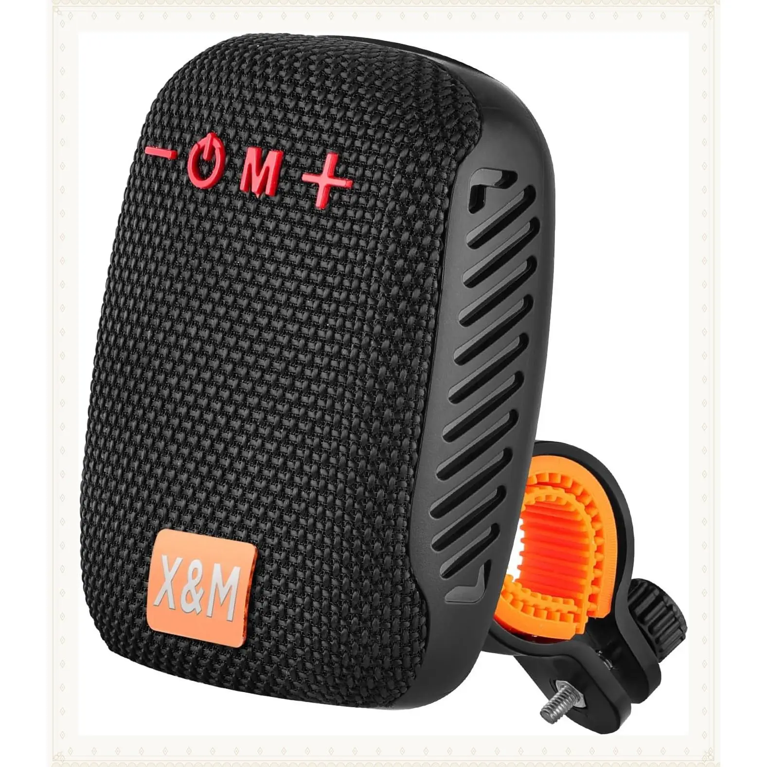Portable Bluetooth for Bike, IPX5 Waterproof Wireless Traveling Bicycle Speakers, Integrated Design Bicycle Speaker with Loud Sound for Riding, TWS Mini Outdoor SpeakerGift