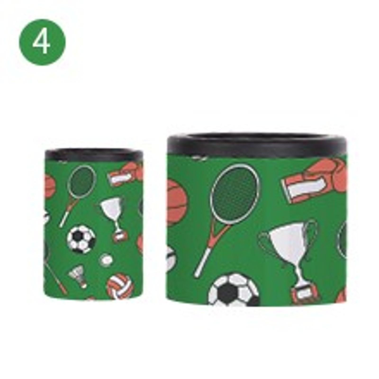 4 Pack 12 OZ Sublimation Can Cooler Insulator Blanks White | Double Wall Stainless Steel Beer Can Cooler, Beer Holder Tumblers Cups, for Tumbler Heat Press Sublimation Oven Printing