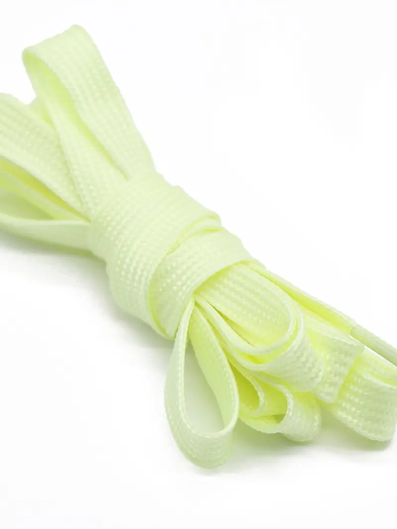 2 Pairs Glow-In-The-Dark Shoelaces, Flat Night Light Laces, Kids' Colorful Creative Trendy Shoelaces, Fun and Stylish Footwear Accessories, Laces for Sneakers