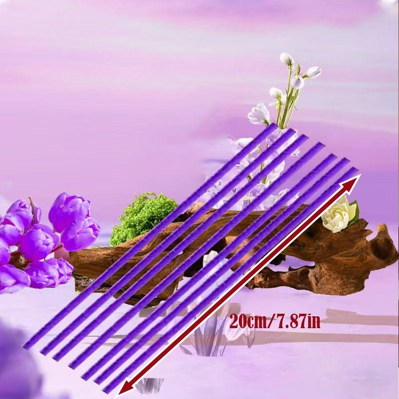 400-Piece Natural Incense Set, 4 Plant Scents: Osmanthus, Tulip, Jasmine, Gardenia, Indoor Aromatherapy, Deodorizing, Sleep Aid, Fresh Scent, Gift Idea