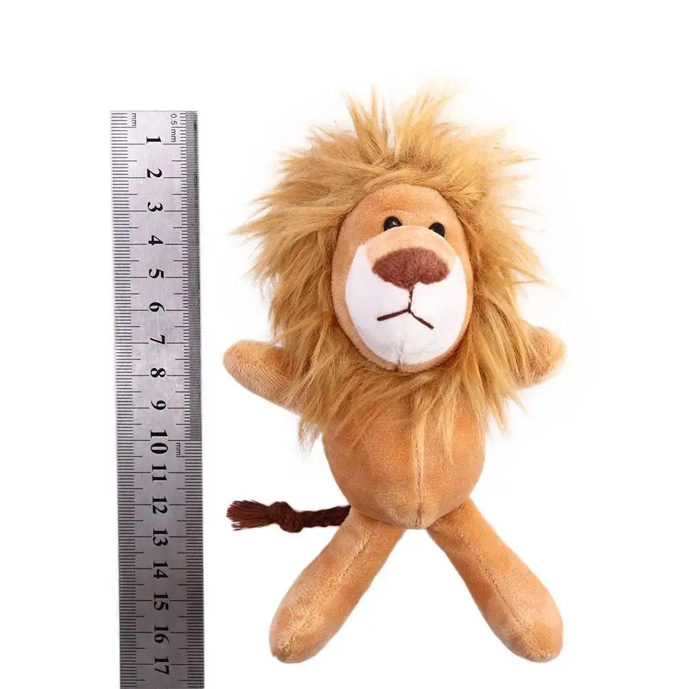 Cute Kids Toy Key Chain Hanging Decoration Jewelry Key Ring Plush Keychain Keychain Plush Doll Little Lion Doll