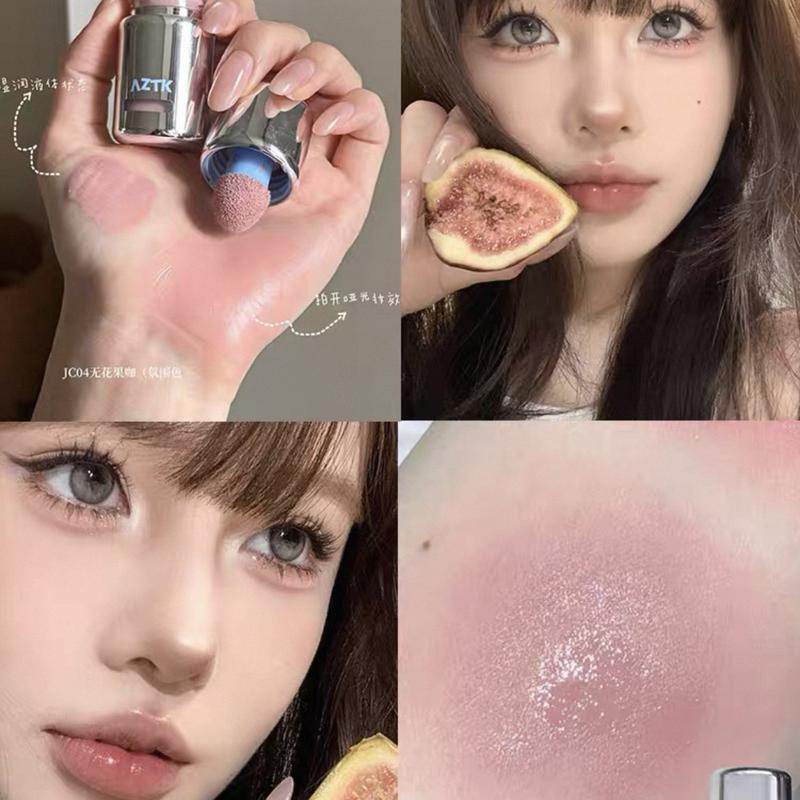 Aztk Liquid Blush, Long-Lasting Easy Application Natural Glow Makeup, Perfect for Daily Use, Available in Multiple Shades, Makeup Beauty Cosmetics