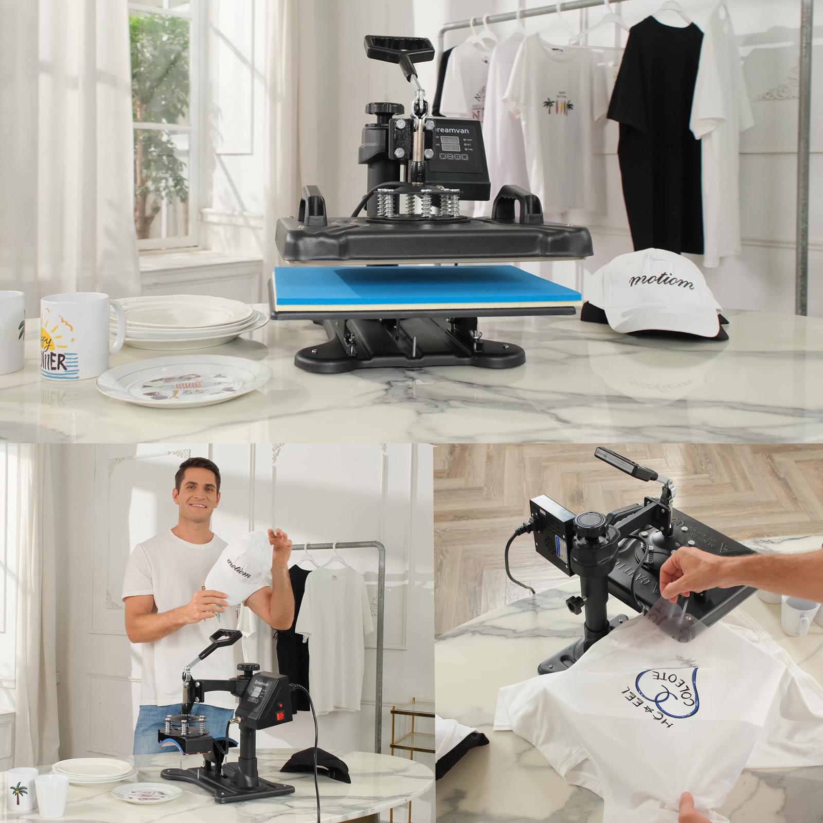 AKEYDIY 8 in 1 Heat Press Machine for t Shirts 360-Degree Swing Away Heat Press Digital Combo 12" x 15" Heat Press Machines Tumbler Heat Press Machine Sublimation Heat Transfer for T Shirts Mug Hat Plate Cap,Heat Press for Beginners AKEYDIY 8 in 1 Heat Press Machine for t Shirts 360-Degree Swing Away Heat Press Digital Combo 12" x 15" Heat Press Machines Tumbler Heat Press Machine Sublimation Heat Transfer for T Shirts Mug Hat Plate Cap,Heat Press for Beginners
