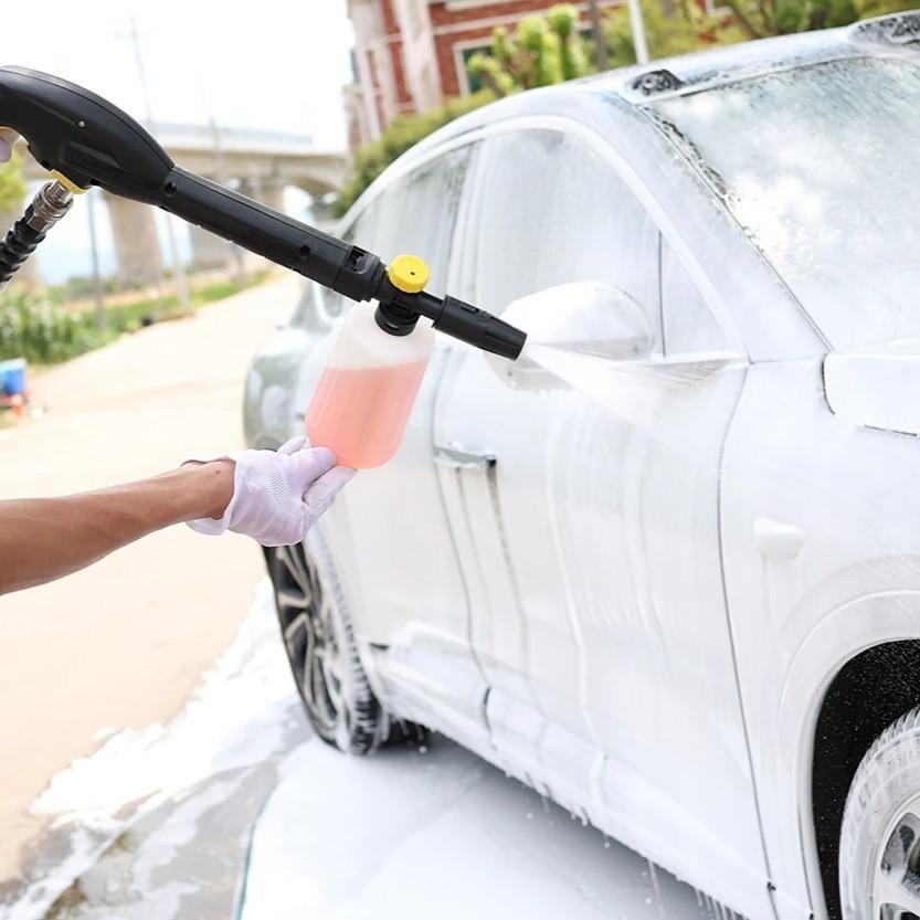 Adjustable Foam Cannon Kit for Karcher K2-K7, High Pressure Washer Foam Lance, Car Wash Nozzle, Car Cleaning Accessory