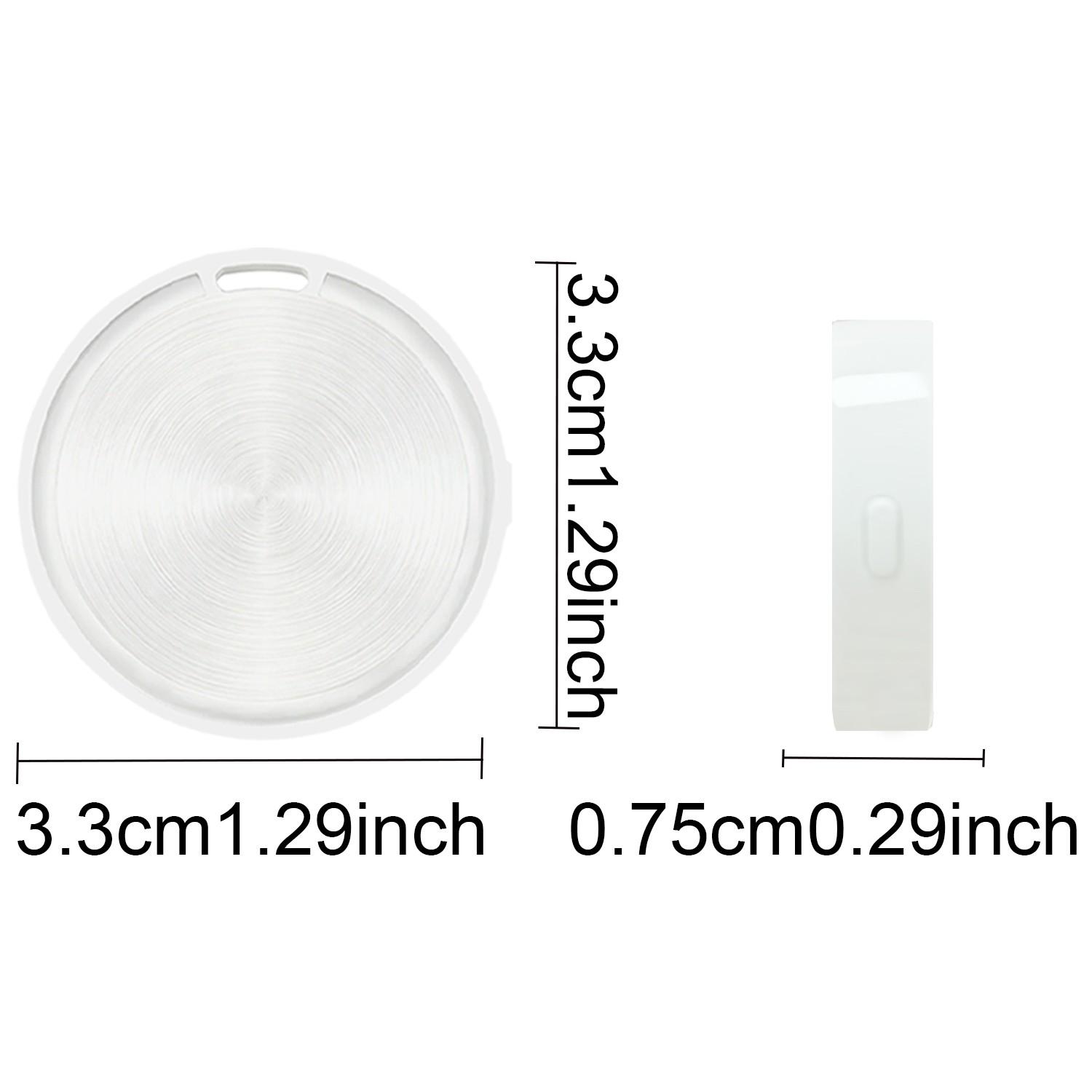 Smart Key Tracker Compatible with iOS and Android, Mini Electronic Tracking Device for Keys and Bags, Wrist Style Batteries Included