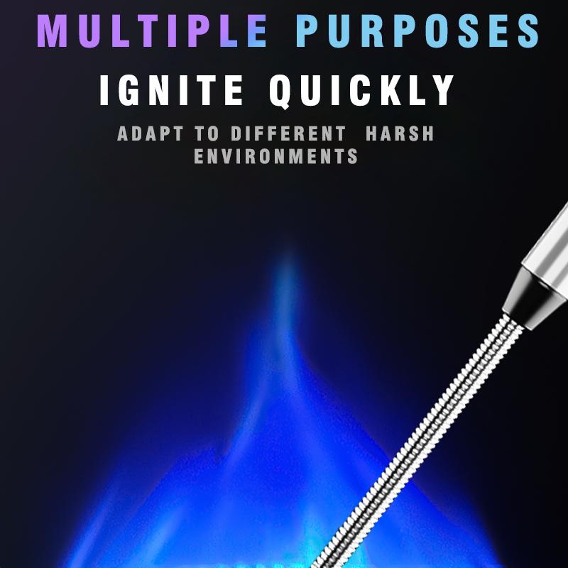 Ignite the Candle Electric Tool,  Mothers Day Gifts for Mom from Daughter Son, Birthday Gifts for Mom Women Men Wife Sister Self Igniter Torch Portable Rechargeable  Pink Orange Gradient Kitchen Utensils Aluminum Cooking Utility bushcraft  tools