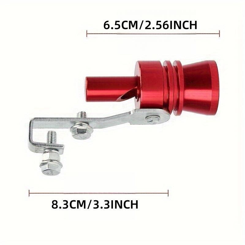 Multi-Color Turbo Sound Siren, Turbo Horn Exhaust Simulator for Cars, Trucks, Suvs, Motorcycles, Scooters, Tailpipe Sound Enhancer