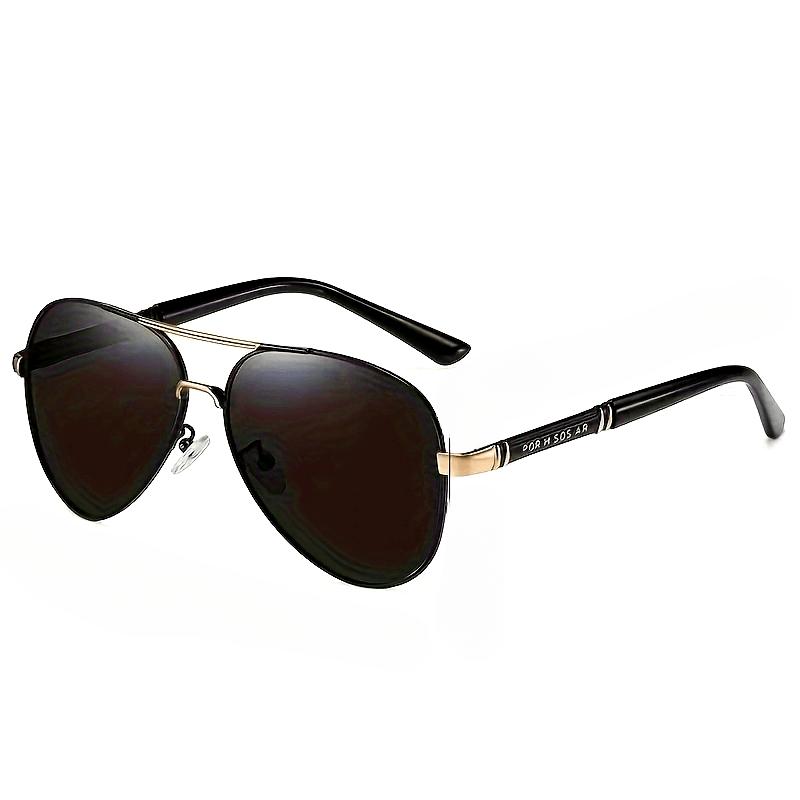 ShineThru Unisex Full Rim Metal Polarized Aviator Sunglasses (2-Pair) - Durable Frames, Anti-Glare Polycarbonate Lenses, Full UV Protection for Driving/Outdoor Use, Men's Accessories for Adults,summervibes ShineThru Unisex Full Rim Metal Polarized Aviator Sunglasses (2-Pair) - Durable Frames, Anti-Glare Polycarbonate Lenses, Full UV Protection for Driving/Outdoor Use, Men's Accessories for Adults,summervibes