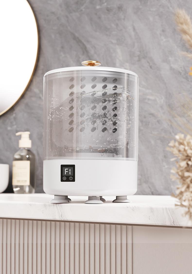 Portable Mini Automatic Washing Machine, Compact Design, Ideal for Dorms, Camping, Car Use, Lightweight, Fast Wash and Spin Dry, Easy to Clean Clothes