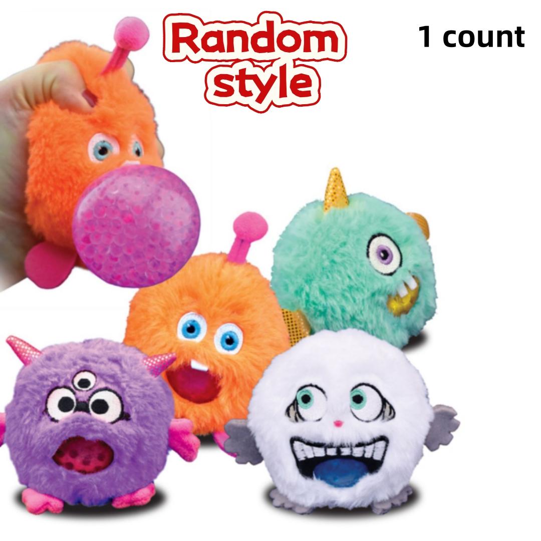 Creative Cute Pet Plush Stress Ball: Adorable Animal-Shaped Squeeze Toy—the Perfect Stress-Relief Tool and Holiday Gift. Styles vary. A must-have for stress relief. Suitable for ages 12 and up.