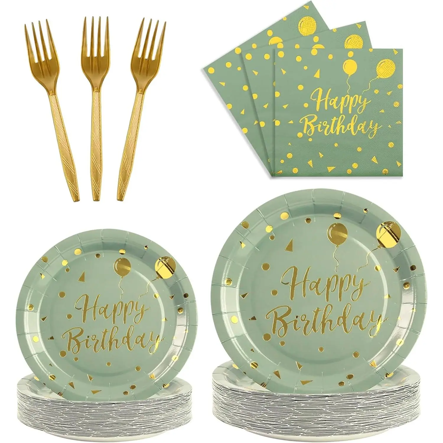 Birthday Sage Green