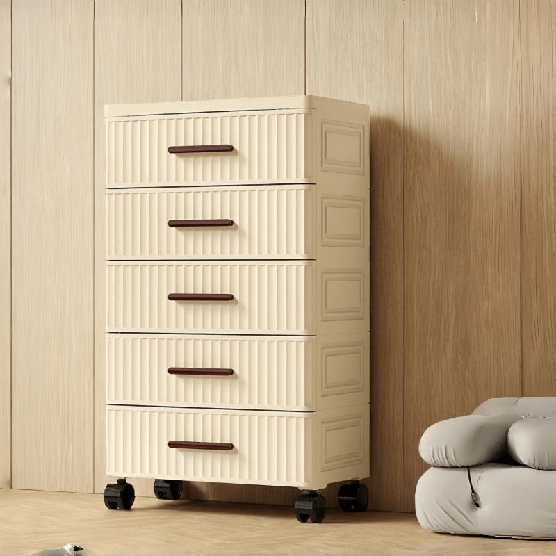 Stackable lightweight drawer cabinet, eco-friendly durable plastic, safe and odorless. Multi independent drawers organize small items, sundries, daily necessities and cosmetics. Supports free stacking, waterproof and moisture-proof for bathroom and kitche