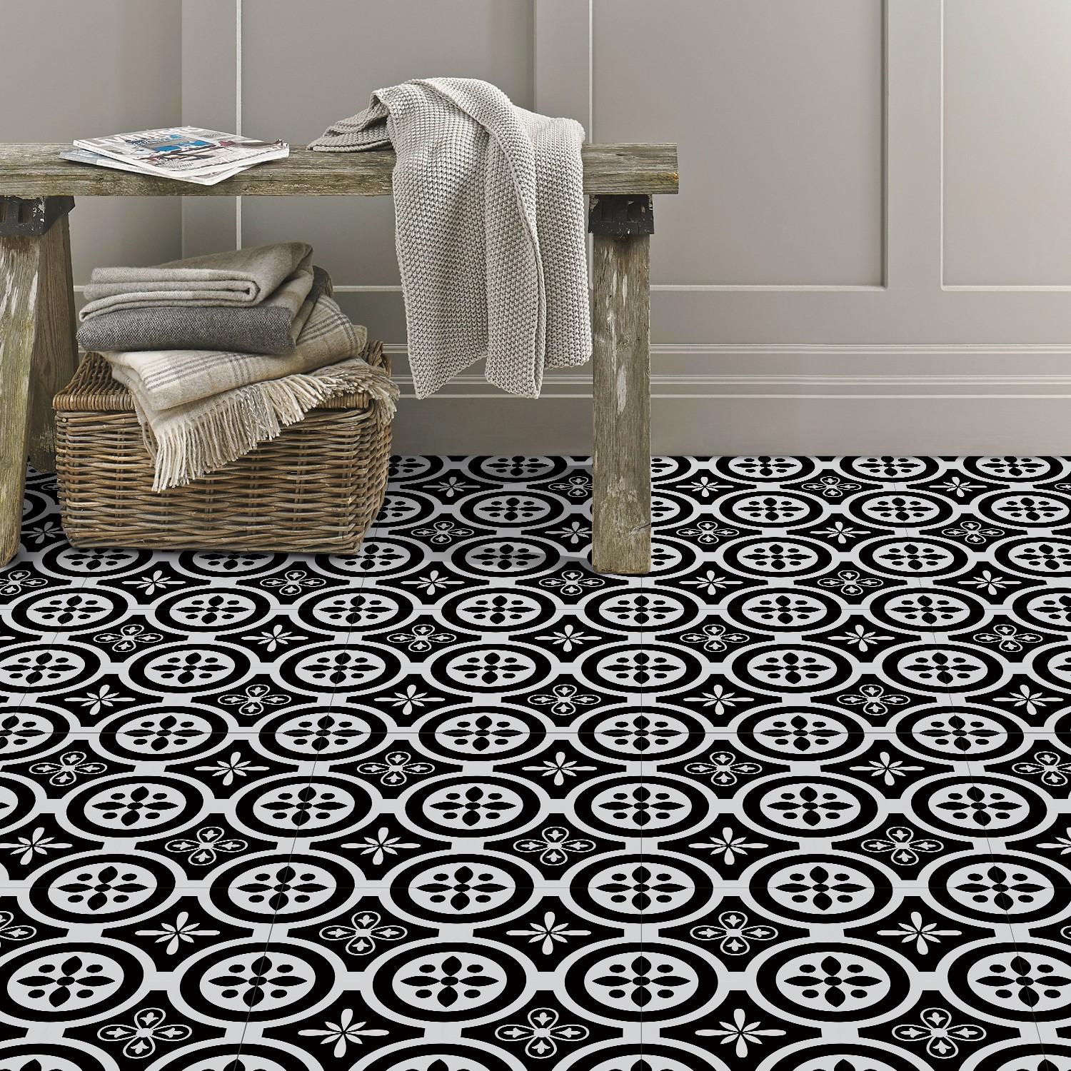 Vintage and Tile Stickers, Peel and Stick, Waterproof, Scratch Resistant, Removable, DIY Home Makeover, Wall Covering