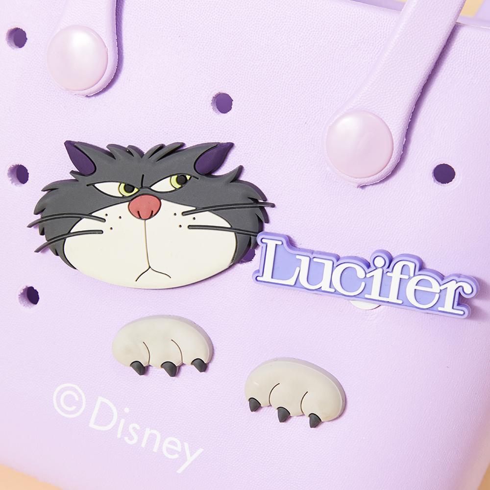 Disney Mini Handbag EVA Material Mini Tote Bag Cute Shoulder Bag Durable Bags For Girls Small Size Strawberry Bear Lucifer Marie Stitch With Handle Cute Hand Bags For Tutorial School Work Easter Baskets