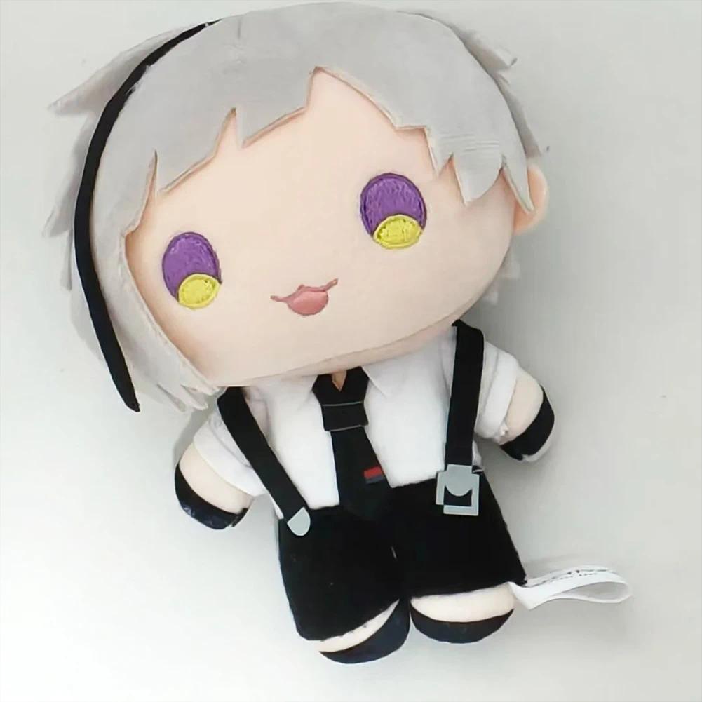 Anime BSD plush doll Nakahara Chuuya plush toy dazai osamu merch nakajima atsushi plush doll Ranpo Edogawa figure Akutagawa 20CM