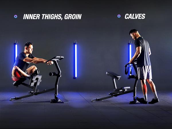 Stretch Machine, Full Body Stretching Equipment with Leg & Lower Back Stretcher, Back Pain Relief, Home Gym Flexibility & Mobility Fitness