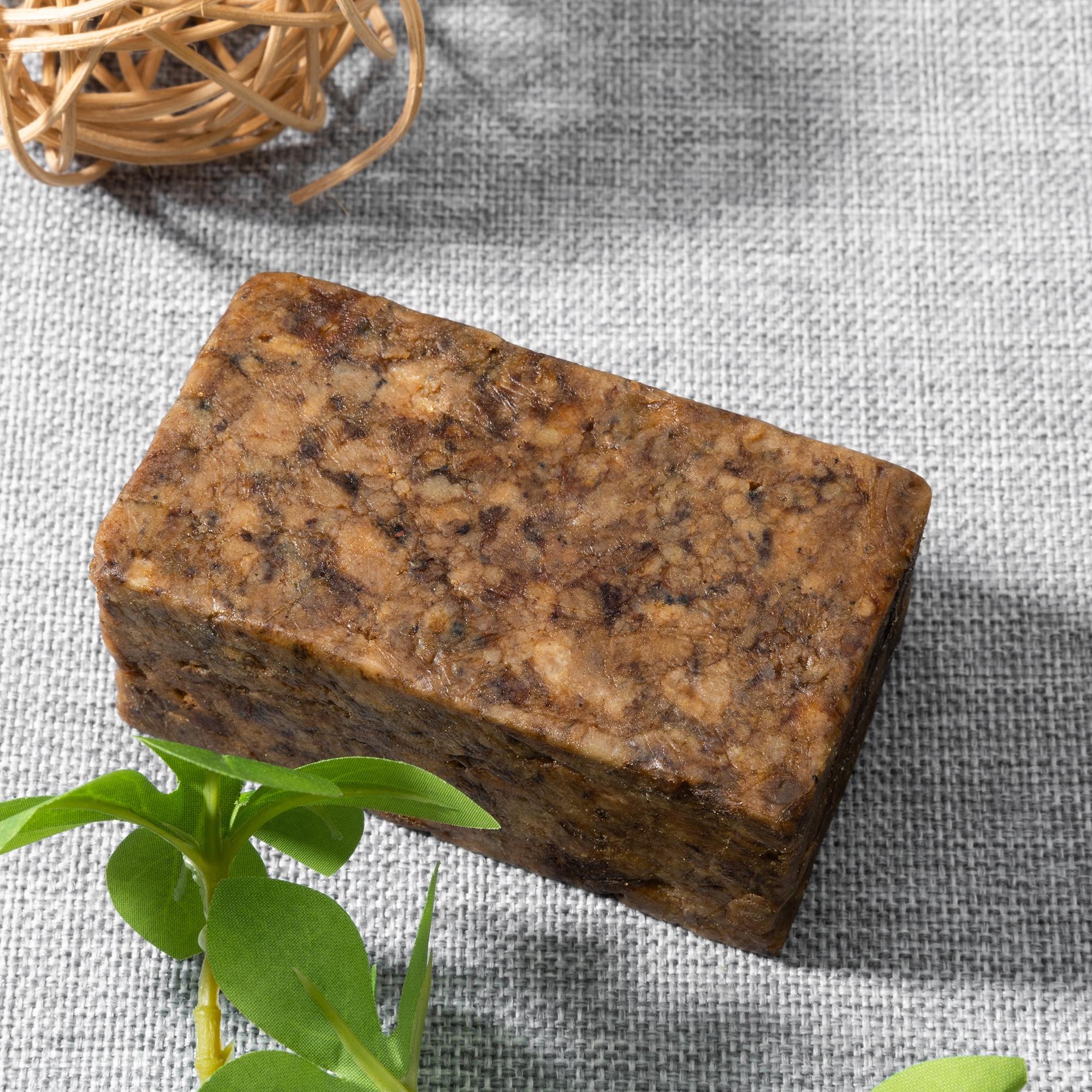 Natural Original Handmade African Soap Ghana Pure Natural, 200g 0.44lbs, Organic Skincare, Eco-Friendly Bathing Essentials