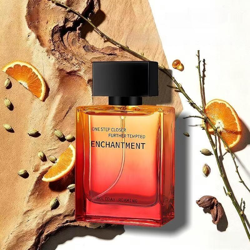 Men's Slightly Drunk Fougere Woody Perfume 50ML, Long-Lasting Light Fragrance, All Day Fragrance, Earthy Woody Scent, Captivating Scent, Natural Freshness, Perfect Gift for Boyfriend, Unisex Date Cologne