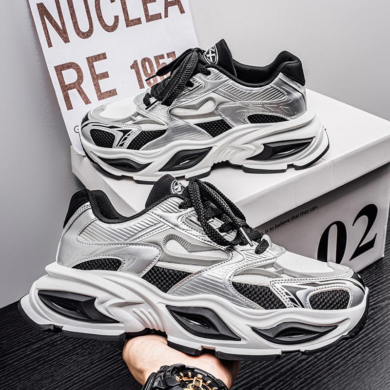 Breathable Comfortable Men's Shoes, Fashion Versatile Slimming Effect, Trendy and Stylish Footwear for Everyday Wear