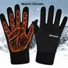Winter Sports Windproof and Insulated Gloves - Enhanced Grip, Touchscreen Ready, Suitable for Cycling, Skiing, and Snowboarding - Unisex, Machine Washable, Essential Outdoor Gear, Perfect Christmas Gift, Biking Gloves