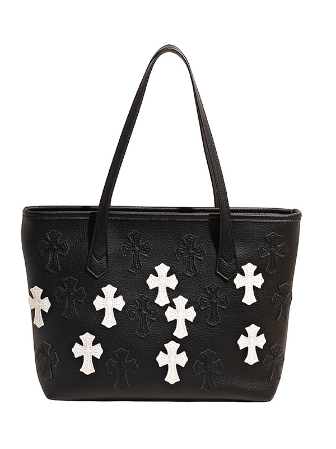 New Fashion Trendy Large Capacity Tote Bag, Casual Crossbody Shoulder Handbag, Women's Underarm Bag, Stylish and Practical