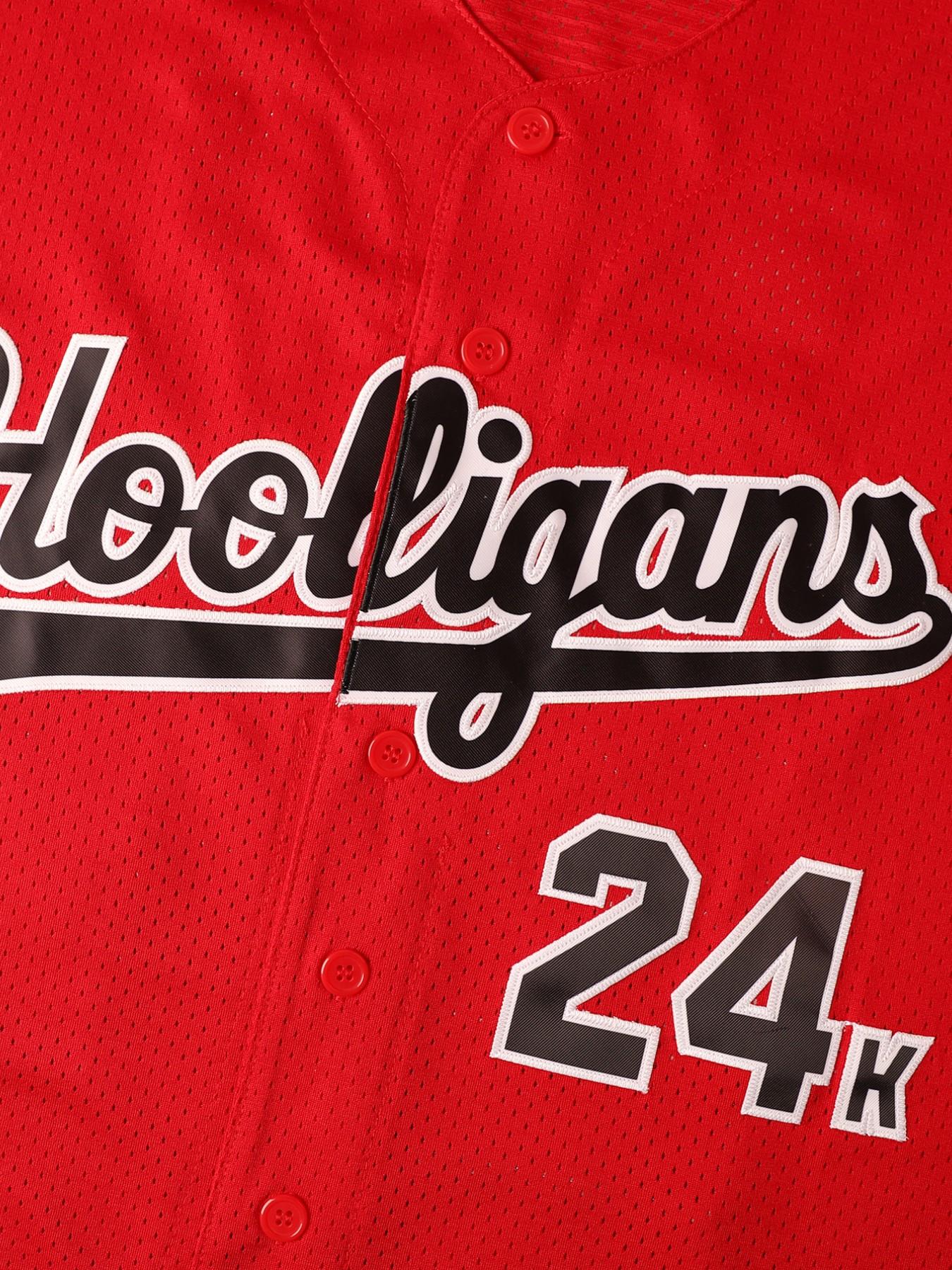 Baseball Jersey Sports Shirt, Quick-Dry Short Sleeve, High-Quality Experience, Customizable Field Style, Spring & Fall Wear