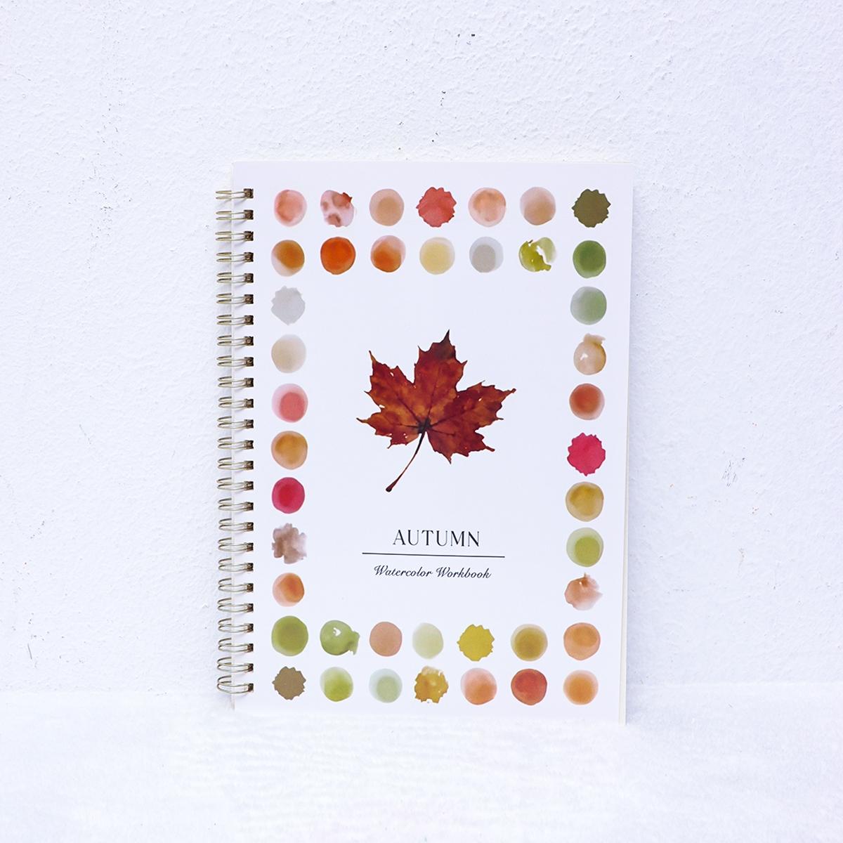 Beautiful Cartoon Watercolor Painting Book, Sketch Paper for Coloring, Water Coloring Books, Easy to Use, Ideal for Art Enthusiasts, Perfect Gift (no Brushes Included)
