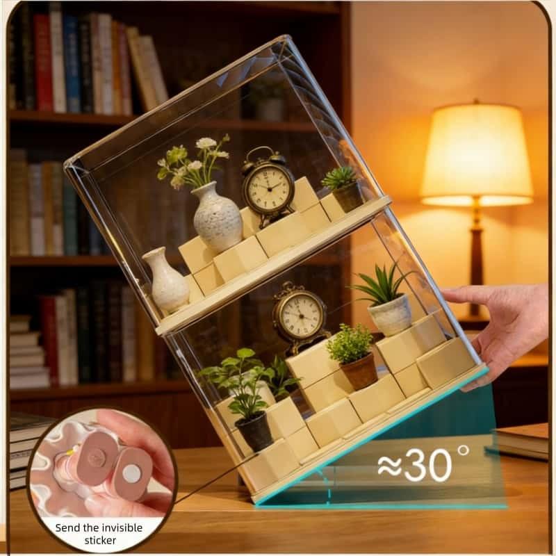 Blind Box Display Stand Transparent Dustproof Acrylic Figure Display Case, New Release for Collectors, Perfect Protection for Your Figures