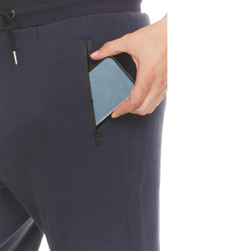 Men's Fleece Lined Slim Fit Casual Tech Jogger Sweatpants Zipper Pockets 02 Straight Leg Mid Waist Men's Fleece Lined Slim Fit Casual Tech Jogger Sweatpants Zipper Pockets 02 Straight Leg Mid Waist