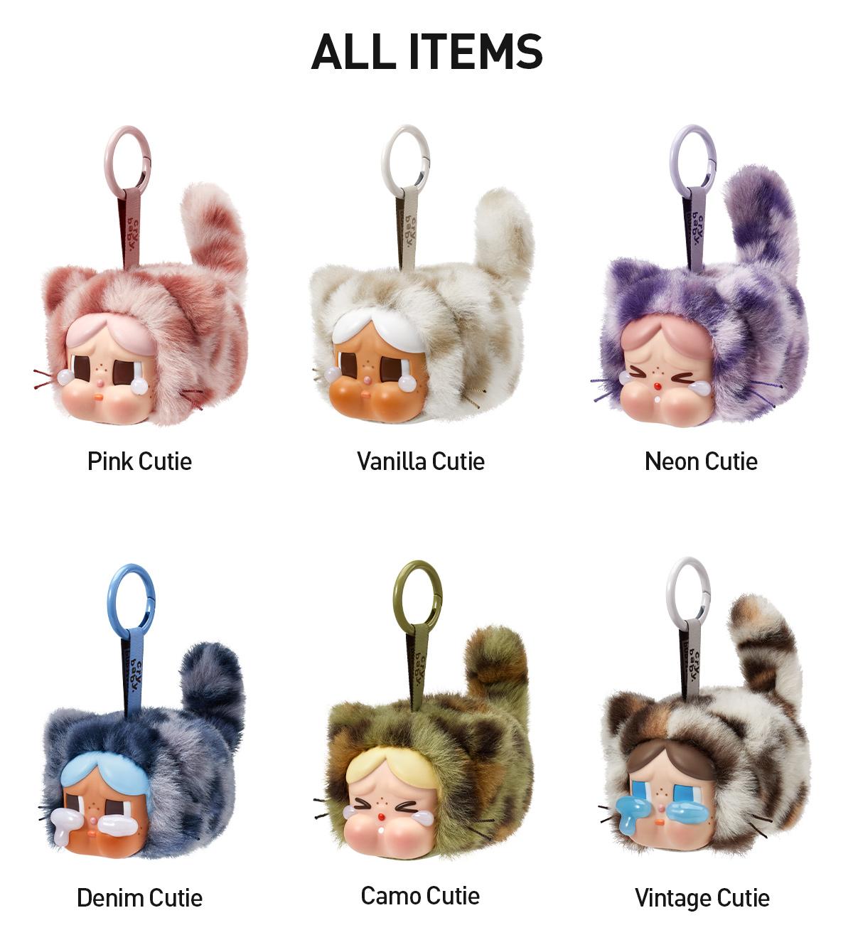 POP MART CRYBABY Wild but Cutie Series - Vinyl Plush Pendant Blind Box POP MART CRYBABY Wild but Cutie Series - Vinyl Plush Pendant Blind Box