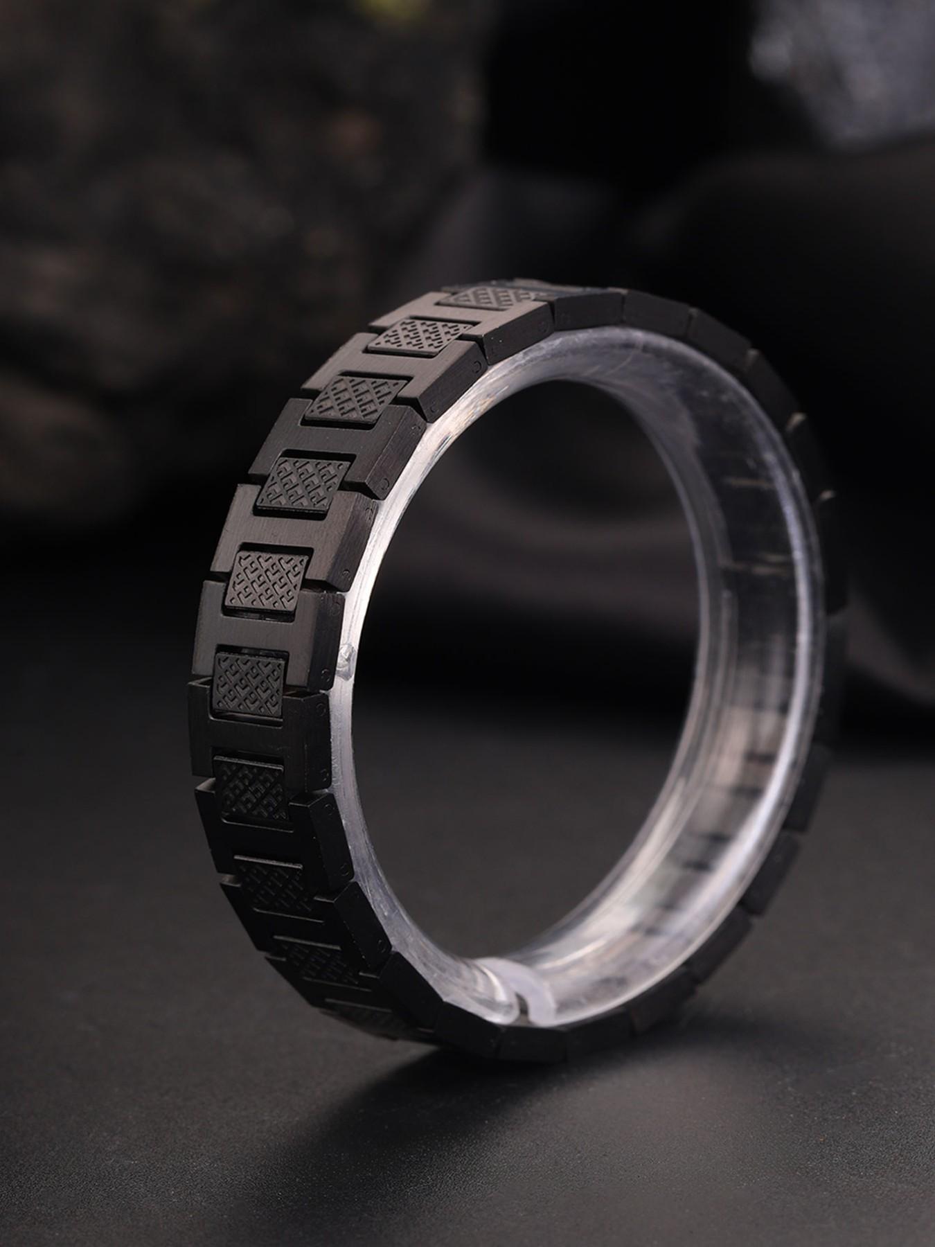 Fashion Retro Stainless Steel Crocodile Strap Bracelet, Ideal for Men's Daily Wear, Perfect Gift for Friends, Boyfriend, Father's Day