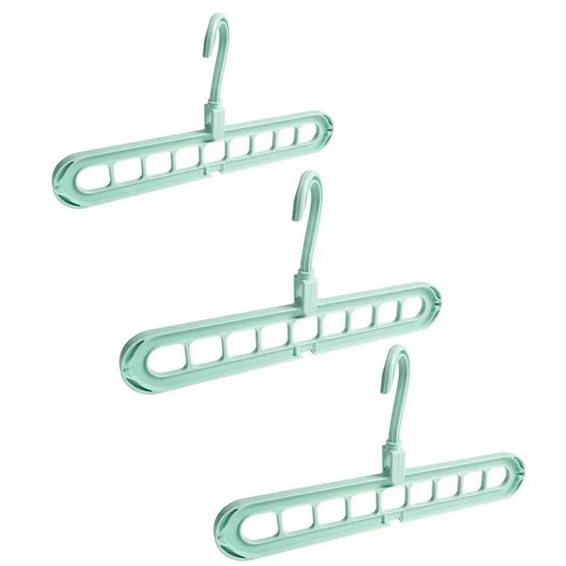 9-Grid Foldable Clothing Rack, Space-Saving Multi-Functional Clothes Hanger, Durable Storage Rack for Closets, Dorms, and Boutiques