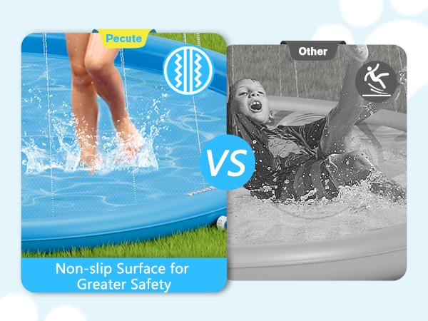 Pecute Dog Splash Pad Sprinkler Mat, Non-Slip Durable Thick PVC Backyard Water Play Mat for Dogs(without PVC pipe ), Portable Pet Wading Pool & Summer Outdoor Toy, dealsforyoudays,petlover,summer essential,summervibes Pecute Dog Splash Pad Sprinkler Mat, Non-Slip Durable Thick PVC Backyard Water Play Mat for Dogs(without PVC pipe ), Portable Pet Wading Pool & Summer Outdoor Toy, dealsforyoudays,petlover,summer essential,summervibes