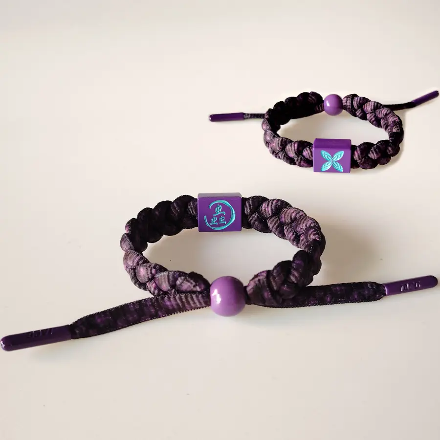 Butterfly Ninja Deep Purple Bracelet