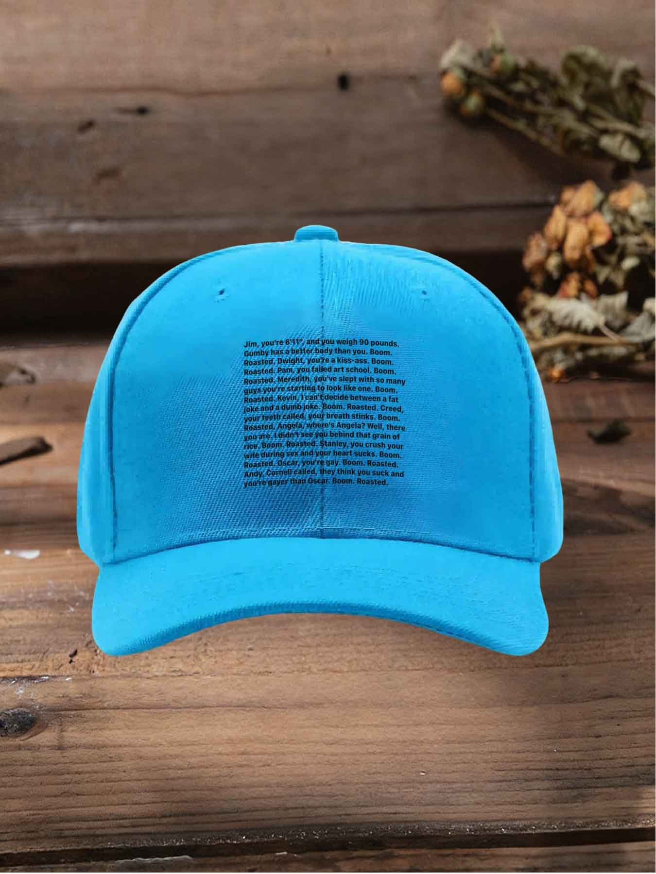 Scott's Boom Roasted Speech 2026 new model Classic Baseball Cap-Adjustable Suitable for Both Men and Women Available in Multiple Colors Comfortable Breathable Hat Suitable for Men and Women