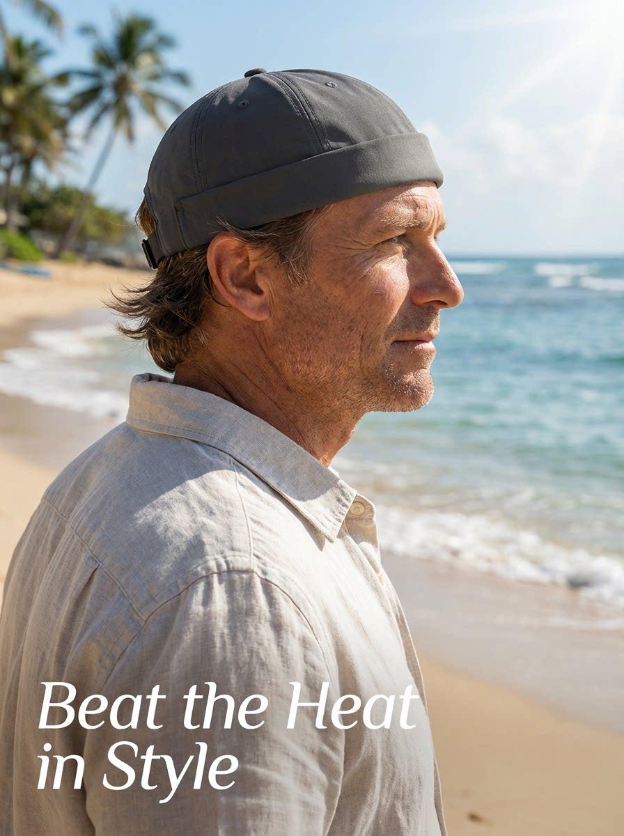 Spring Summer New Quick-Dry Hat, Thin Strapless Adjustable Watermelon Cap, Multiple Colors Available, Hip-Hop Style Unisex Hat