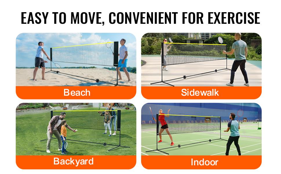 fathersdaygift VEVOR Badminton Net, Height Adjustable Volleyball Net, 10ft Wide Foldable Pickleball Net, Portable Easy Setup Tennis Net Set with Poles, Stand and Carry Bag, for Kids Backyard Game Indoor Outdoor Use fathersdaygift VEVOR Badminton Net, Height Adjustable Volleyball Net, 10ft Wide Foldable Pickleball Net, Portable Easy Setup Tennis Net Set with Poles, Stand and Carry Bag, for Kids Backyard Game Indoor Outdoor Use